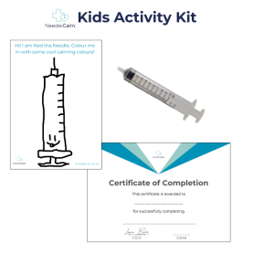 Kids NeedleCalm Activity Kit - Supporting Needle Fear Fighters