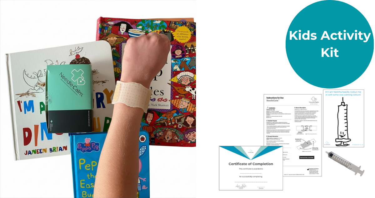 NeedleCalm Kids Activity Kit Overview